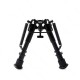 Tactical Bipod Adjustable Spring Return with Picatinny Weavor Barrel Mount