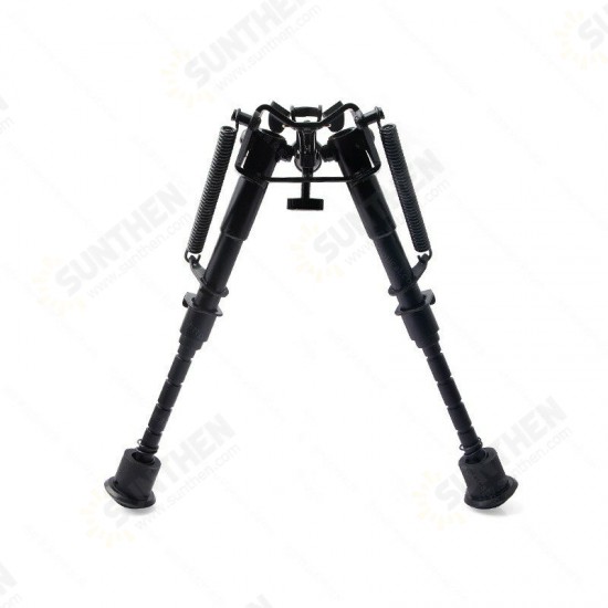 Tactical Bipod Adjustable Spring Return with Picatinny Weavor Barrel Mount