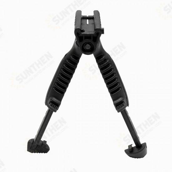 Tactical Bipod Stand Foregrip Adjustable Vertical Tripod 20mm Rail Mount 5 Length