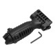 Tactical Bipod Stand Foregrip Adjustable Vertical Tripod 20mm Rail Mount 5 Length