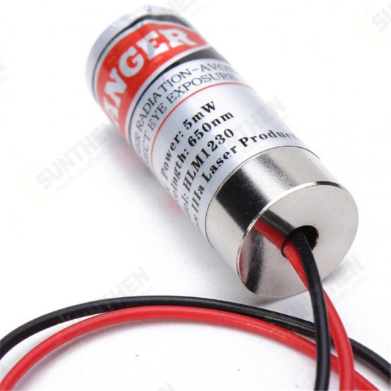 20mW 650nm Focusable Red Dot/Cross/Line Laser Diode Module