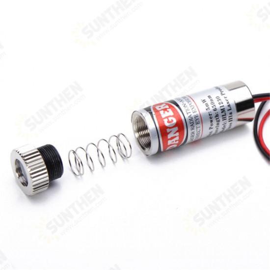 20mW 650nm Focusable Red Dot/Cross/Line Laser Diode Module