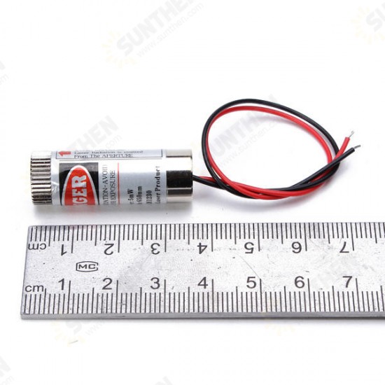 650nm 5mW Focusable Red Line Laser Module Laser Generator Diode