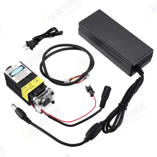 FB03-3000 3000mW 445nm Blue Laser Module 2.54-3P TTL/PWM Modulation DIY Engraver for EleksMaker