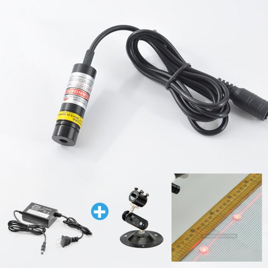 10mW 650nm Red Line Laser Module Generator Variable Focus Industrial Marking Position Alignment