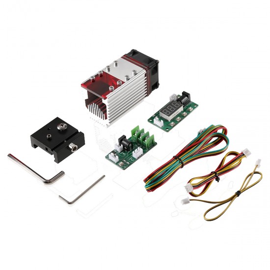 A40640 Laser Engraver Cutter Module Kits Double Laser Beam 15w Output Laser For DIY Laser Engraving Machine Wood Cutter Cutting Tool