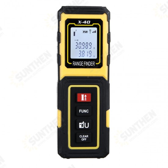 40m Handheld Digital Laser Distance Measurer Meter Range Finder Diastimeter Tool