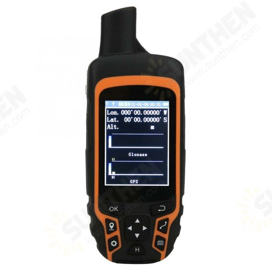 ZL-166 Land Area Meter Handheld GPS Navigation Track Land Area Tester TFT 2.4in Display Measuring Tool US Plug 100-240V