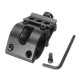 1 Inch Flashlight Laser Holder Tactical 20mm Picatinny Rail Offset Laser Mount