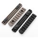 Tactical Polymer Picatinny Rail Sections 5/7/9/11 Slot 2 Colors for Handguard Laser Scope Flashlight