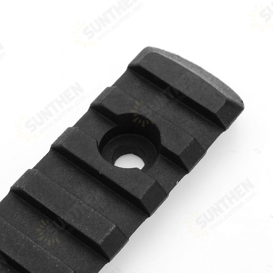 Tactical Polymer Picatinny Rail Sections 5/7/9/11 Slot 2 Colors for Handguard Laser Scope Flashlight