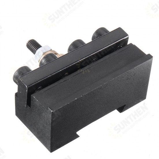 1/2 Inch Quick Change Tool Post Holder Capacity Cut-off Blade Holder for Metal Working