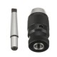 1/32-1/2 Inch Keyless Drill Chuck With MT2 shank JT33 Arbor for CNC Tool