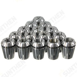 15pcs ER25 2-16mm Spring Collet Collet Chuck Set for CNC Milling Lathe Tool 15pcs ER25 2-16mm Spring Collet Collet Chuck Set for CNC Milling Lathe Tool