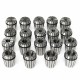 19Pcs ER32 2mm-20mm Precision Spring Chuck Set for CNC Workholding Engraving and Milling Lathe Tool