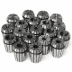 19Pcs ER32 2mm-20mm Precision Spring Chuck Set for CNC Workholding Engraving and Milling Lathe Tool