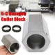 5-C Hexagon Collet Block Hard Steel Collet Block Lathe Tool Holder