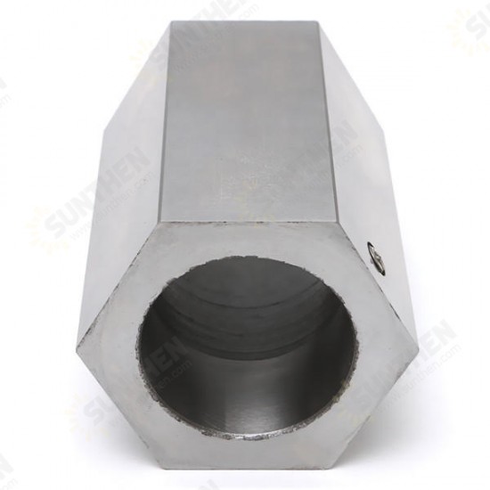 5-C Hexagon Collet Block Hard Steel Collet Block Lathe Tool Holder