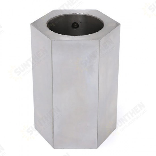 5-C Hexagon Collet Block Hard Steel Collet Block Lathe Tool Holder