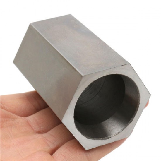 5-C Hexagon Collet Block Hard Steel Collet Block Lathe Tool Holder