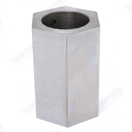 5-C Hexagon Collet Block Hard Steel Collet Block Lathe Tool Holder