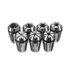 7pcs 1-7mm ER11 Spring Chuck Collet Set For CNC Milling Lathe Engraving Machine