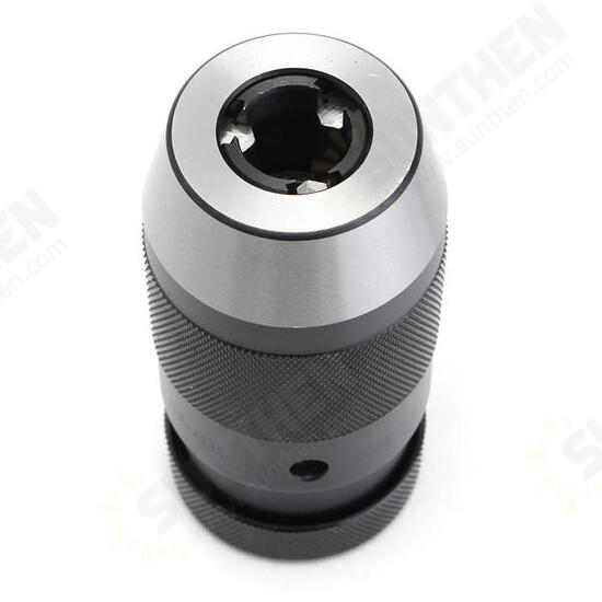 B18 1-16mm Alloy Self-locking Click Keyless Drill Chuck Adapter For CNC Milling Drilling Lathe