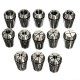 13pcs 1-13mm ER20 CNC Carving Machine Milling Chuck Collets