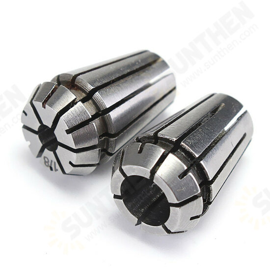 2pcs ER11 1/4 1/8 Inch Spring Collet Set for CNC Milling Lathe Tool Collet Chuck