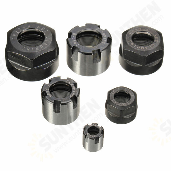 ER- A M Type Nut Collet Clamping Nut for CNC Milling Chuck Holder Lathe Tool