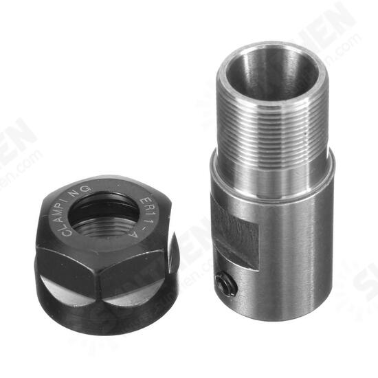 ER11-A 8mm Collet Chuck Holder Motor Shaft Tool Holder Extension Rod CNC Tool