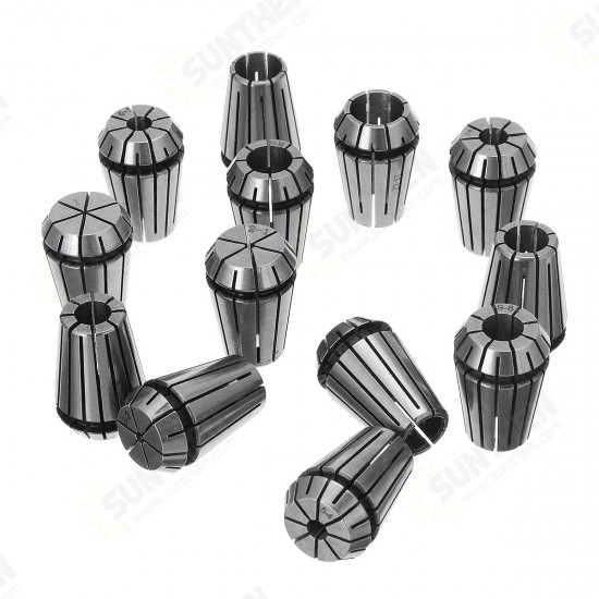 ER11 ER16 ER20 Spring Collet Chuck Set CNC Milling Lathe Tool for Engraving Machine