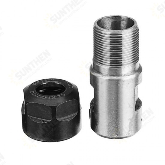 ER11A 5mm Extension Rod Holder Motor Shaft Collet Chuck Tool Holder for CNC Milling