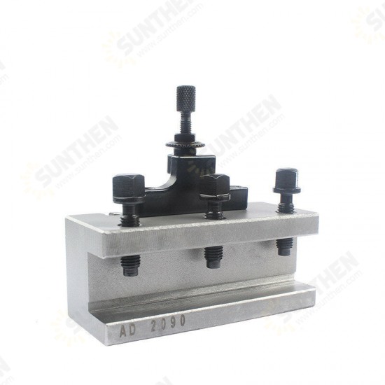 European A Style Lathe Quick Change Tool Post Holder 20x20mm Tool Rest for 150-300mm Bed Swing