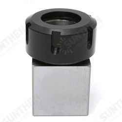 Hard Steel Square ER-32 Collet Chuck Block CNC Lathe Tool Holder Hard Steel Square ER-32 Collet Chuck Block CNC Lathe Tool Holder