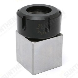 Hard Steel Square ER-32 Collet Chuck Block CNC Lathe Tool Holder Hard Steel Square ER-32 Collet Chuck Block CNC Lathe Tool Holder