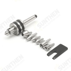 MT2 Live Center Set Morse Taper 2MT Triple Bearing Lathe Tool MT2 Live Center Set Morse Taper 2MT Triple Bearing Lathe Tool