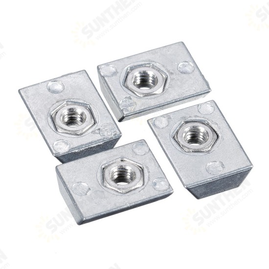 10pcs Z042M Slot Sliding Nut Zhouyu The First Tool Mini Multipurpose Machine Accesory