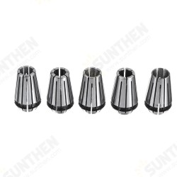 5Pcs ER16 Collet Set 1/8-3/8 Inch Spring Chuck Collet for CNC Milling Lathe Tool
