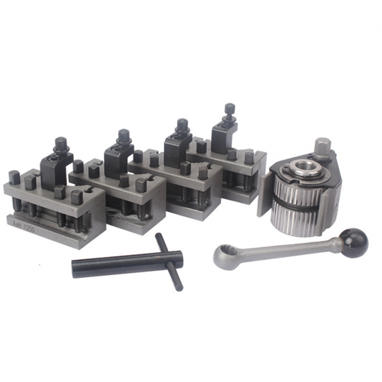 Aa Eb Lathe Quick Change Tool Post Holder Set WM210V&WM180V&0618 12x12mm Tool Rest for Swing Over Bed 120-220mm