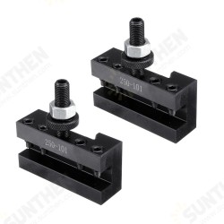Two-piece Of 250-101 Lathe Quick Change Tool Holder For 100/111 Tool Holder Body Two-piece Of 250-101 Lathe Quick Change Tool Holder For 100/111 Tool Holder Body