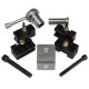 Mini Quick Change Tool Post Holder Kit Set Aluminum Alloy Tool Post Lathe Tools