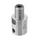 SAN OU 6/8/10/12/14mm Adapter M14*1 Connecting rod Connector Bushing For Lathe Chuck