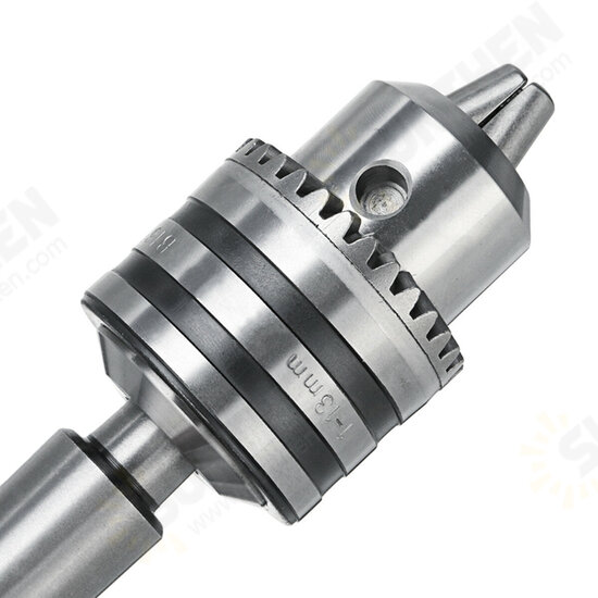 B16 1-13mm Drill Chuck with MT3 Shaft Arbor Lathe Drill Chuck