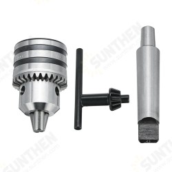 B16 1-13mm Drill Chuck with MT3 Shaft Arbor Lathe Drill Chuck