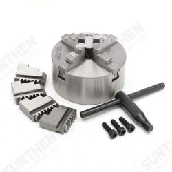 K12-125 125mm 4 Jaw Self Centering Lathe Chuck with Key K12-125 125mm 4 Jaw Self Centering Lathe Chuck with Key