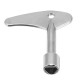 Universal Triangle Delta Switch Key Wrench Train Electrical Cupboard Box Elevator Cabinet Key Wrench