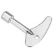 Universal Triangle Delta Switch Key Wrench Train Electrical Cupboard Box Elevator Cabinet Key Wrench