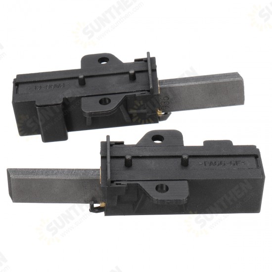 2pcs Washing Machine Sole Motor Carbon Brushes Sole For Zanussi Electrolux AEG 2pcs Washing Machine Sole Motor Carbon Brushes Sole For Zanussi Electrolux AEG