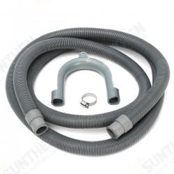 Extension Drain Hose Water Pipe For Hotpoint Washing Machine 2.5M Extension Drain Hose Water Pipe For Hotpoint Washing Machine 2.5M